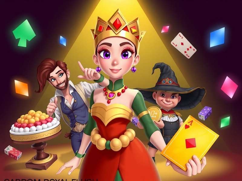 Carrom Royal Flush Fan Art